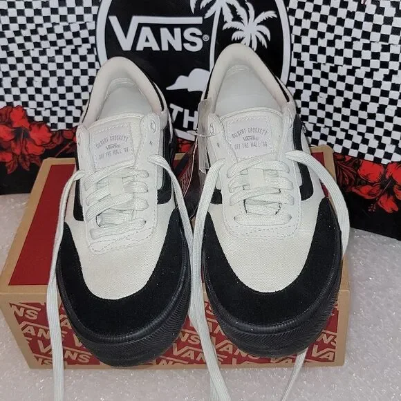 New Vans Gilbert Crockett 2 Pro Pop Cush Pearl & Black Size M 6.5 W 8 - Picture 10 of 12